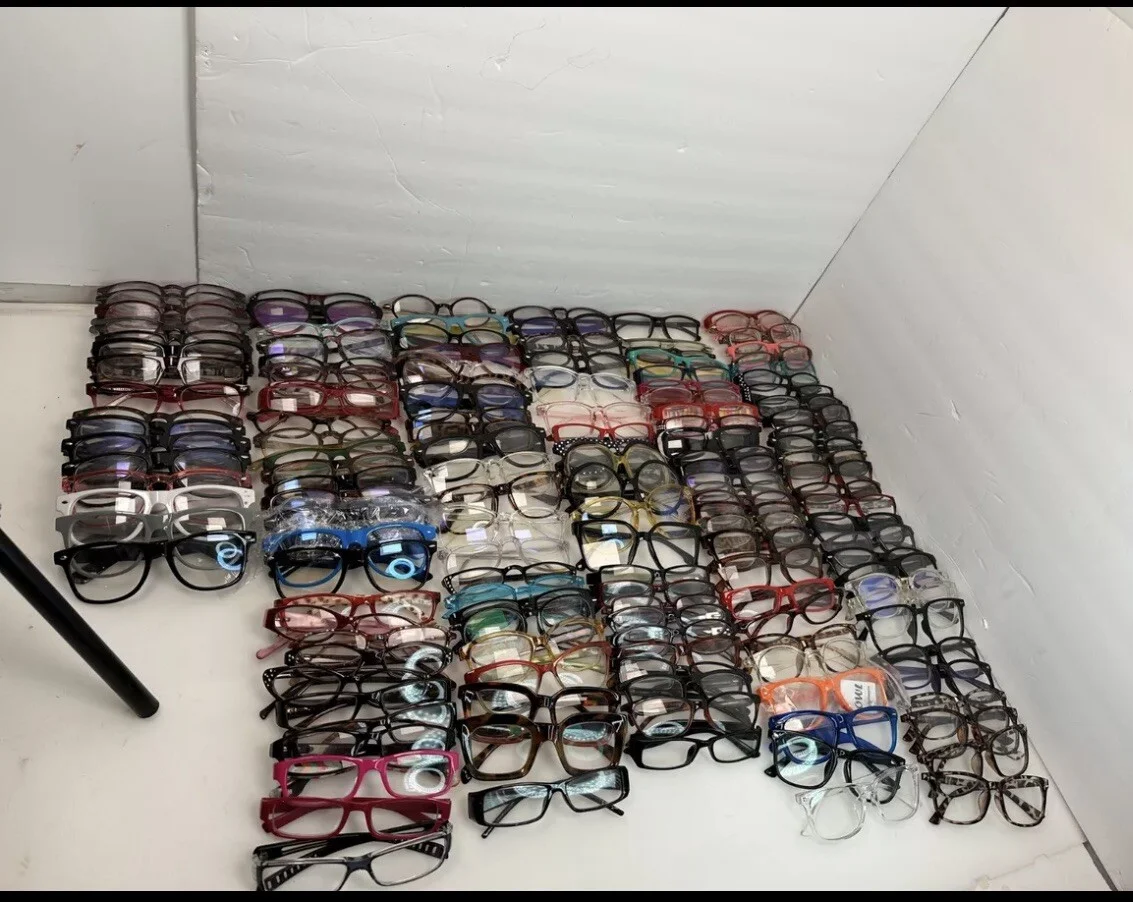 Lot Pairs Random EYEGLASSES RANDOM no brands plastic metal Combo Men Women