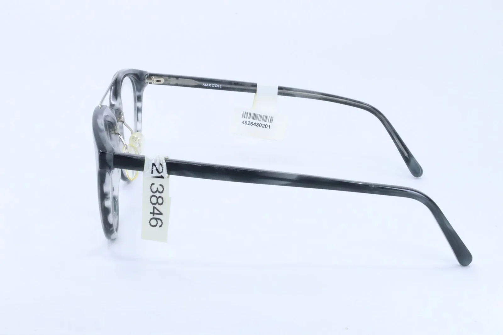Max Cole MC1505 Gray Circle Women Full Rim 50-21-140 Eyeglasses Frames 2