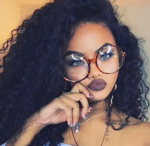 Oversized Huge Round CIRCLE Large XXL BOHO Nerd Hipster Women Eyeglasses Frames