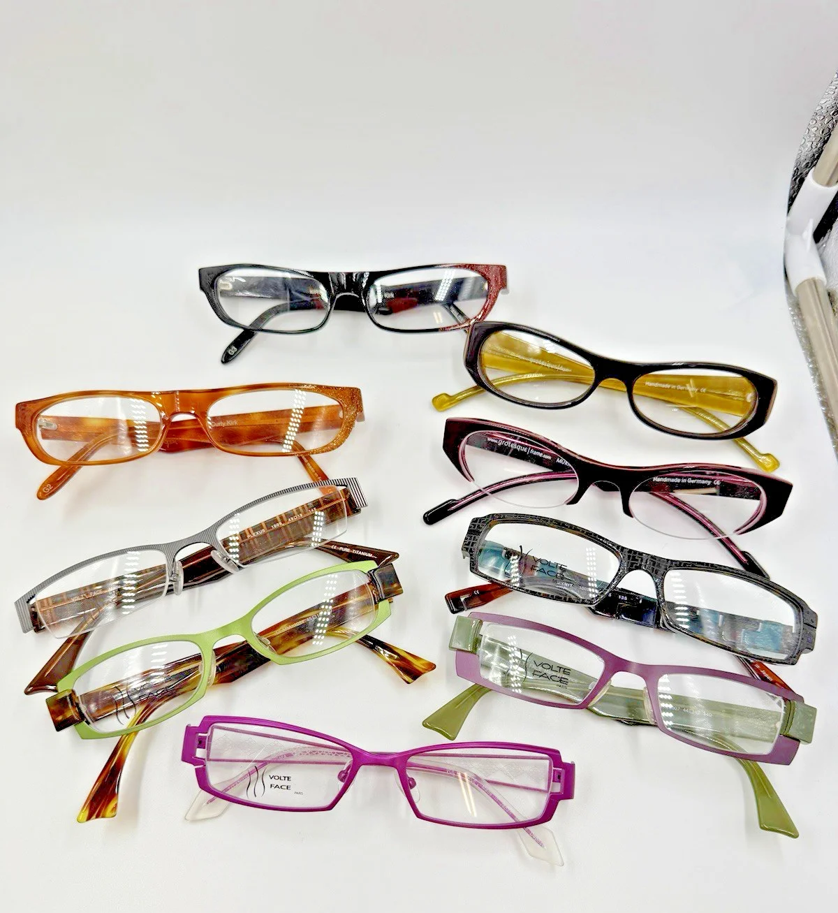 Round Titanium Glasses for Women Narrow Windsor Circle Eyeglasses Frame Tortoise 4
